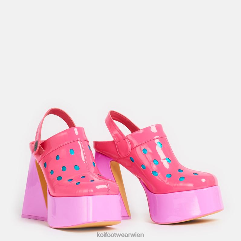 Ferse | Koi Footwear Zuckerwatte-Puder, Alien-Heels B6R0437 Rosa Frauen