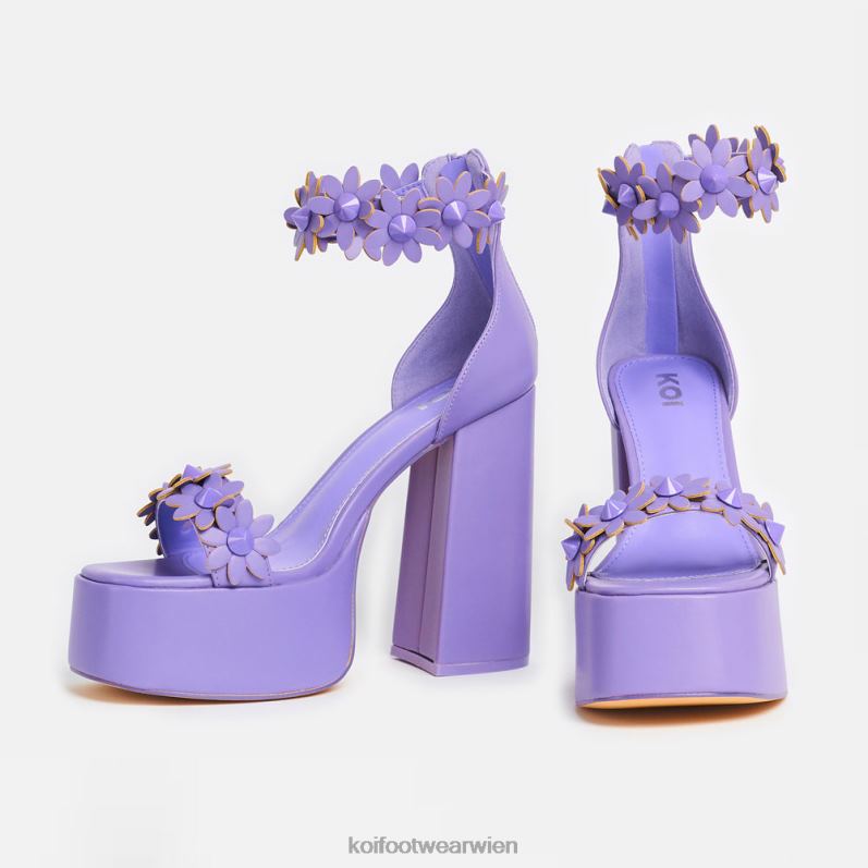 Ferse | Koi Footwear ein geheimes Lavendel-Arrangement an den Fersen B6R0448 lila Frauen