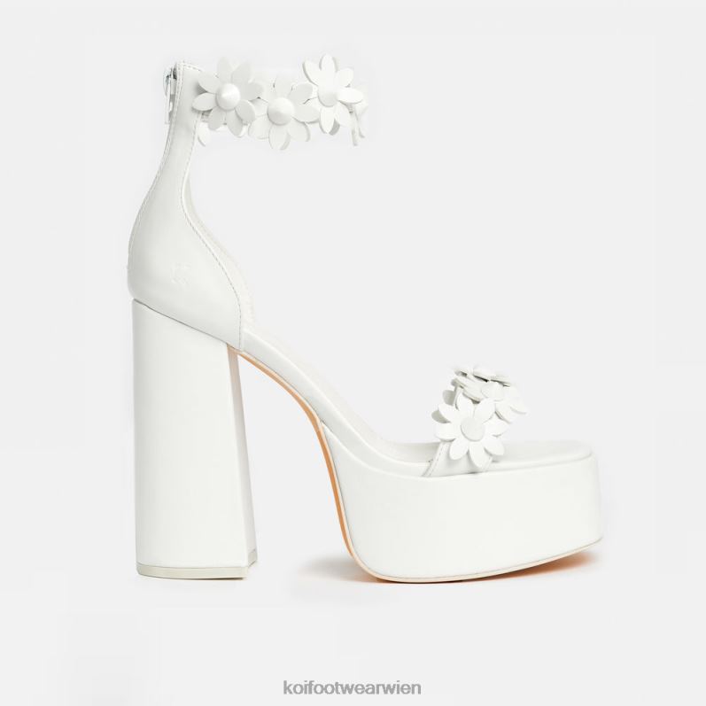 Ferse | Koi Footwear ein geheimes Schneeglöckchen-Arrangement mit Absätzen B6R0449 Weiß Frauen
