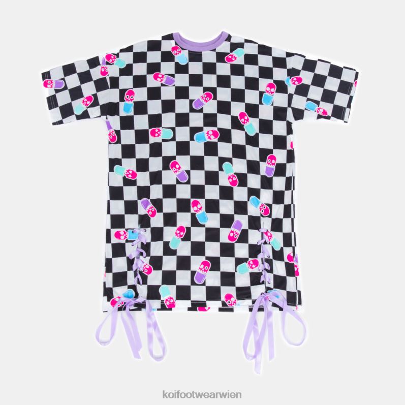 Kleidung Koi Footwear Yami-T-Shirt-Kleid B6R04162 multi Frauen