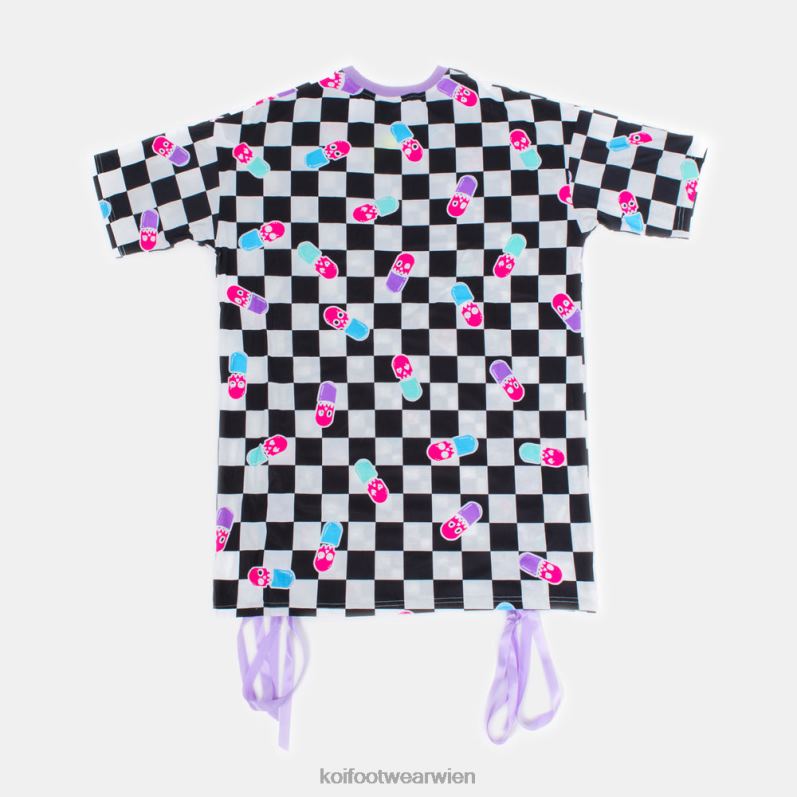 Kleidung Koi Footwear Yami-T-Shirt-Kleid B6R04162 multi Frauen