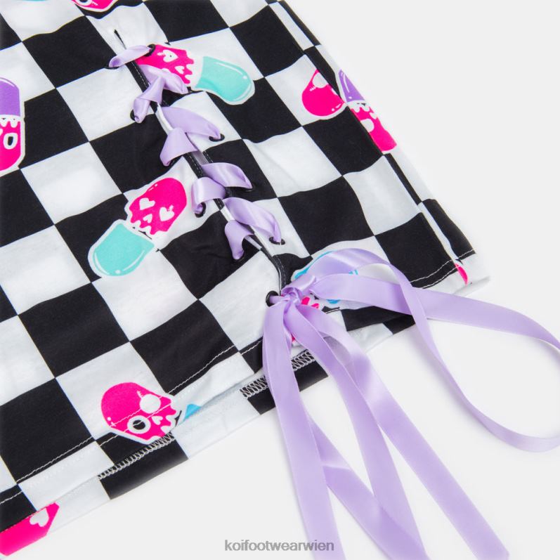 Kleidung Koi Footwear Yami-T-Shirt-Kleid B6R04162 multi Frauen