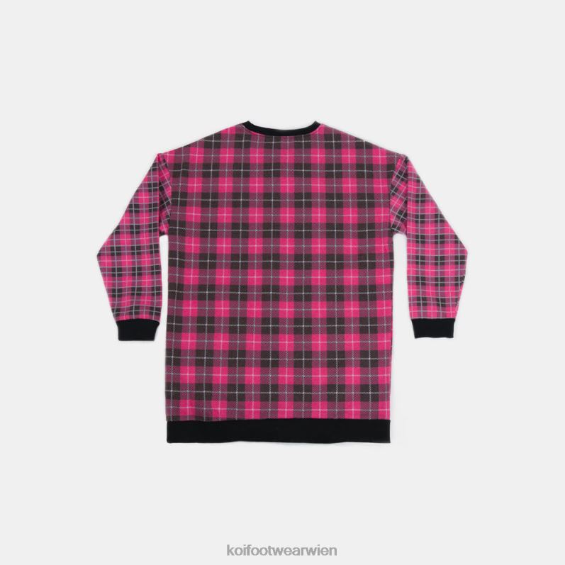 Kleidung Koi Footwear Yami übergroßes Sweatshirt B6R04161 Rosa Frauen