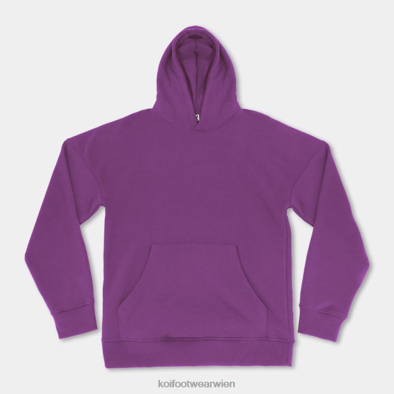 Kleidung Koi Footwear Übergroßer Kapuzenpullover „Orchid Burst“. B6R04163 lila Frauen
