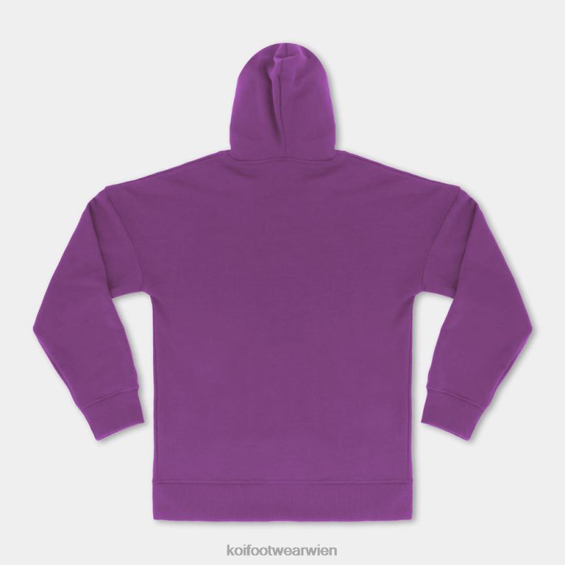Kleidung Koi Footwear Übergroßer Kapuzenpullover „Orchid Burst“. B6R04163 lila Frauen