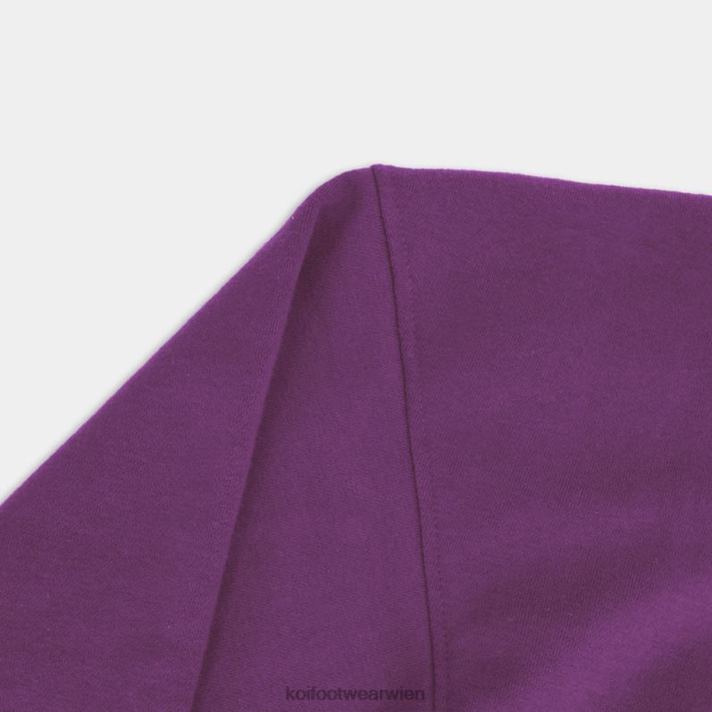 Kleidung Koi Footwear Übergroßer Kapuzenpullover „Orchid Burst“. B6R04163 lila Frauen