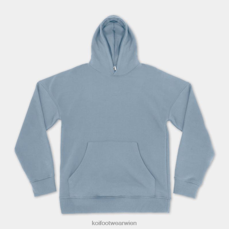 Kleidung Koi Footwear Übergroßer Kapuzenpullover mit Walbeere B6R04165 Blau Frauen