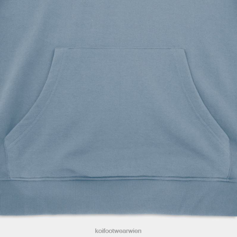 Kleidung Koi Footwear Übergroßer Kapuzenpullover mit Walbeere B6R04165 Blau Frauen