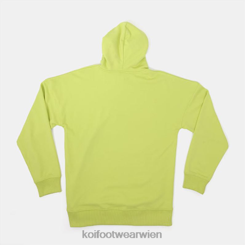Kleidung Koi Footwear Übergroßer Kapuzenpullover mit eingelegtem Schleim B6R04164 Grün Frauen