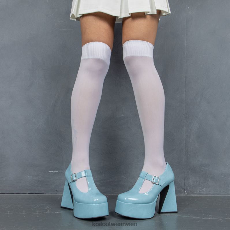 Mary-Jane-Schuh | Koi Footwear Bubblegum Burst High Heels Mary Janes B6R048 Blau Frauen