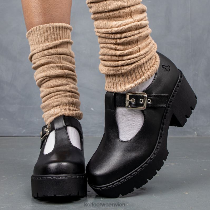 Mary-Jane-Schuh | Koi Footwear Kazuki Switch Mary Janes B6R049 Schwarz Frauen