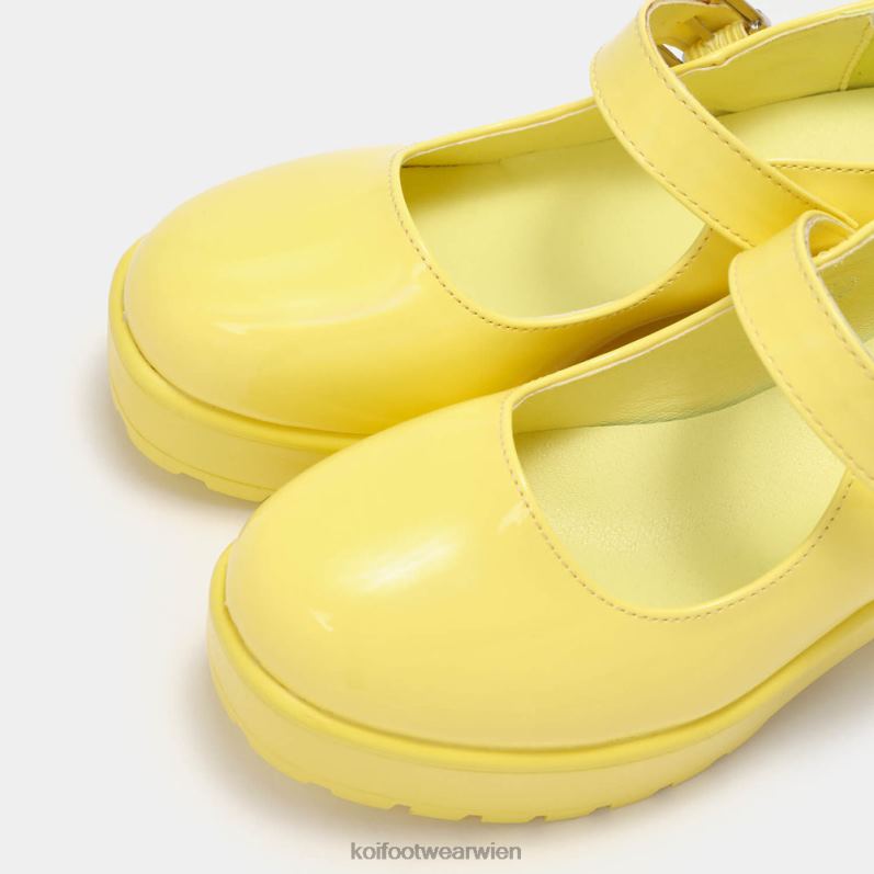 Mary-Jane-Schuh | Koi Footwear Tira Mary Janes Sunshine Edition B6R0411 Gelb Frauen