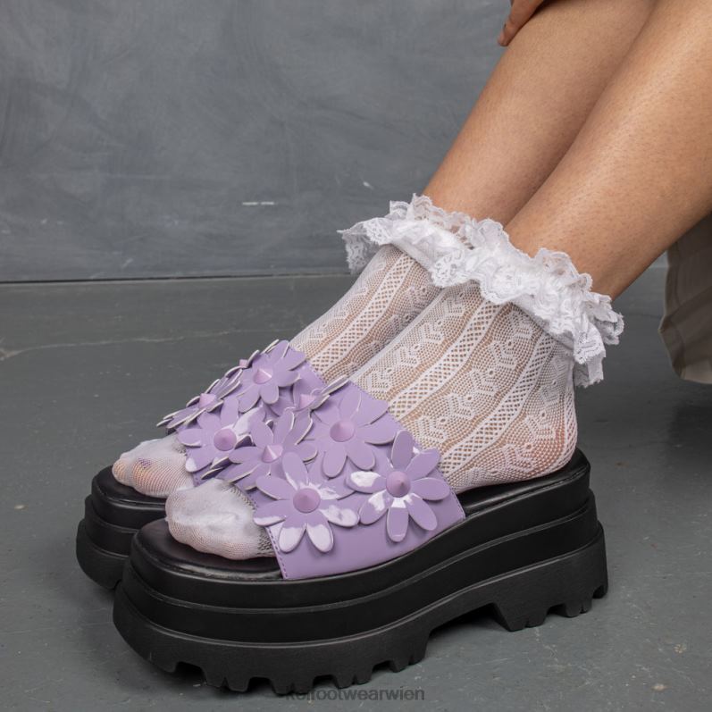 Sandale | Koi Footwear Ein geheimer Lavendel-Arrangement-Schieber B6R04149 lila Frauen