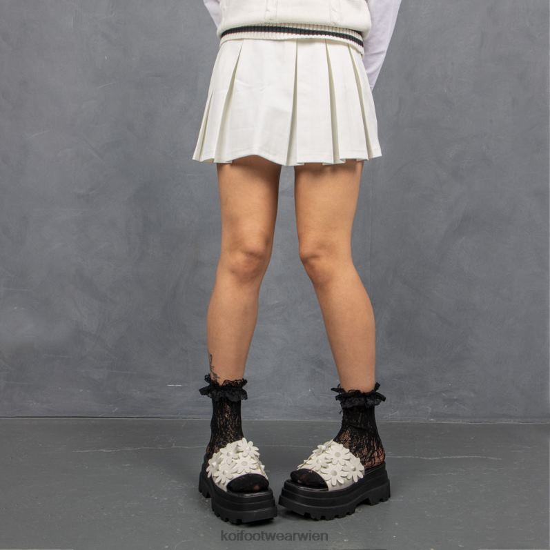 Sandale | Koi Footwear Ein geheimer Schneeglöckchen-Arrangement-Schieberegler B6R04150 Weiß Frauen