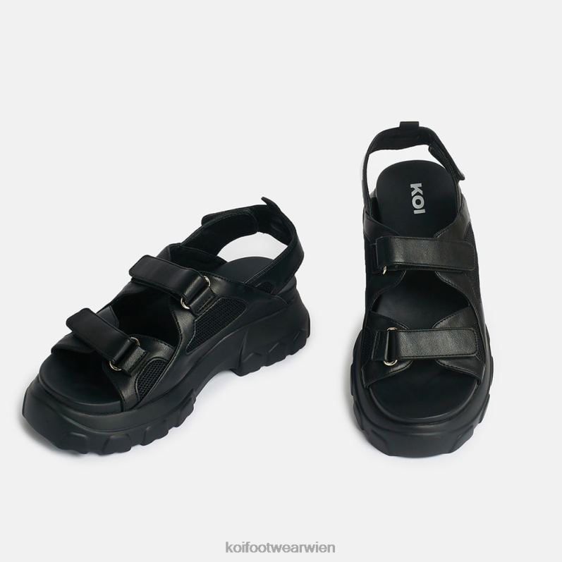Sandale | Koi Footwear Fated Love klobige Sandalen B6R04129 Schwarz Frauen