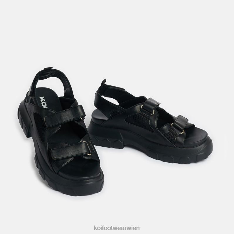 Sandale | Koi Footwear Fated Love klobige Sandalen B6R04129 Schwarz Frauen