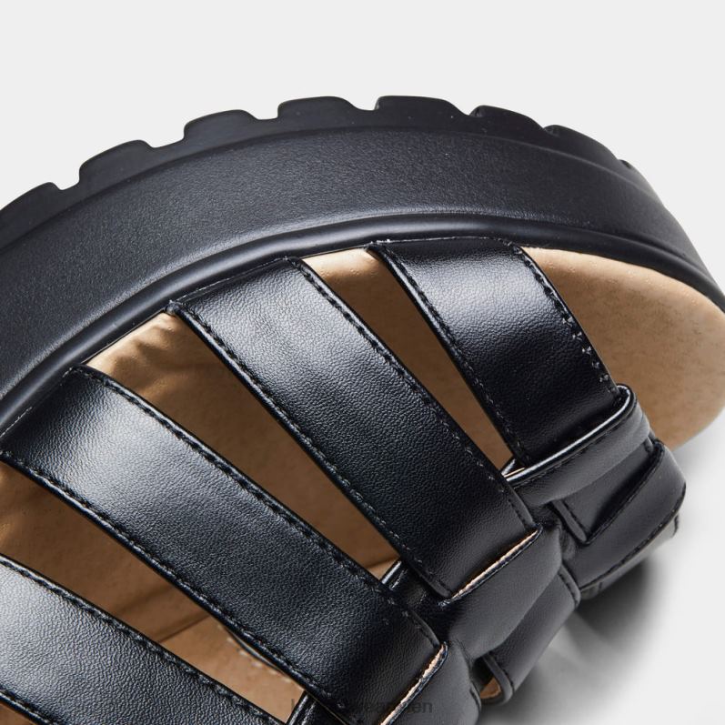 Sandale | Koi Footwear Sii Riemchensandalen mit Stollen B6R04137 Schwarz Frauen