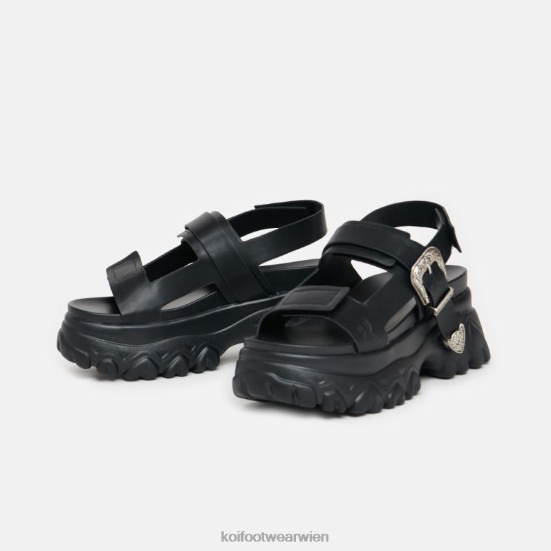 Sandale | Koi Footwear klobige Sandalen von Iron Surveillance B6R04132 Schwarz Frauen