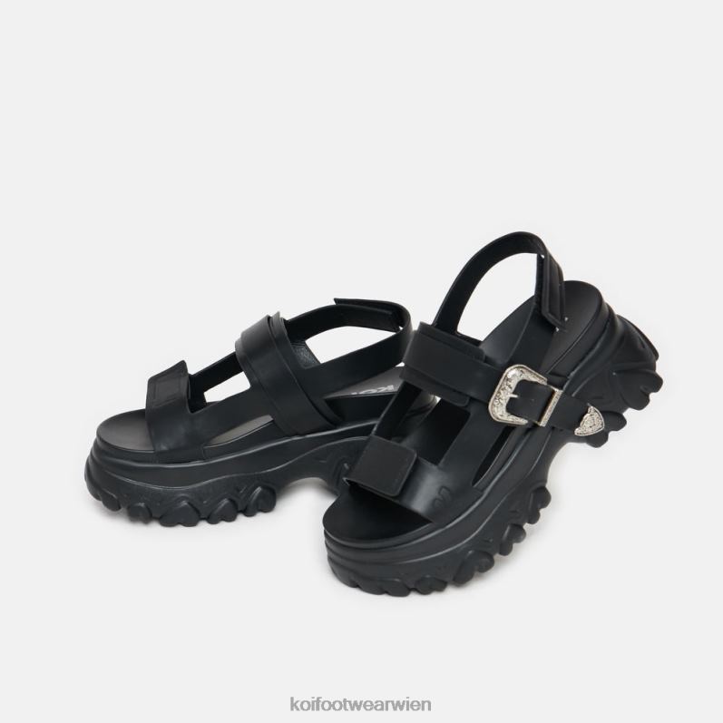 Sandale | Koi Footwear klobige Sandalen von Iron Surveillance B6R04132 Schwarz Frauen