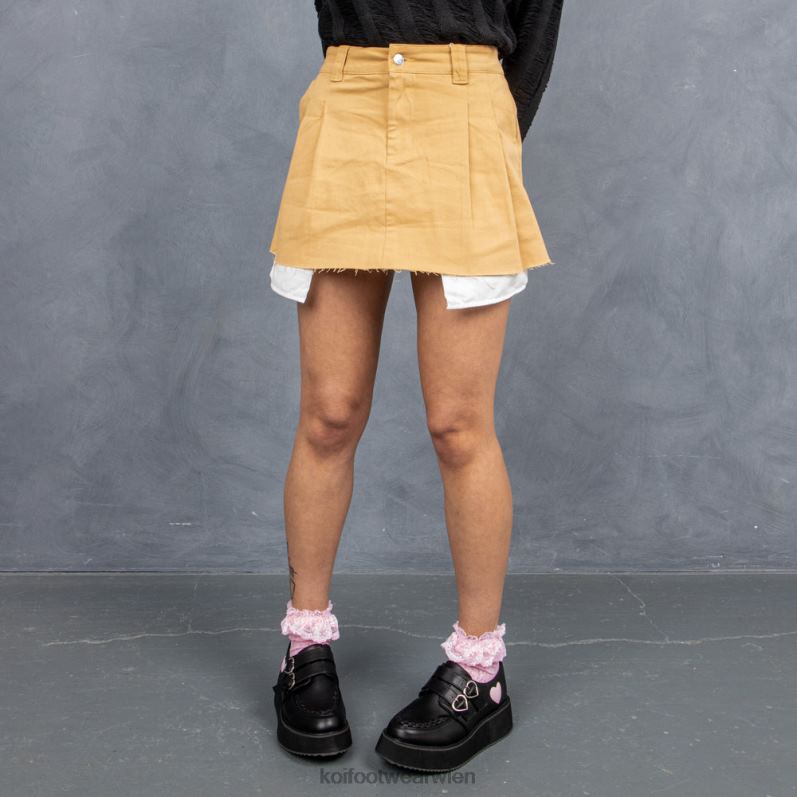 Schuh | Koi Footwear Pothos rosa Herzwellen-Plateauschuhe B6R0454 Schwarz Frauen