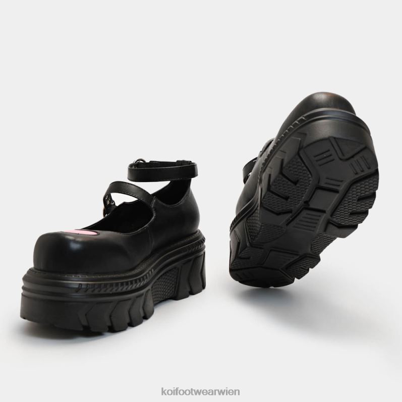 Schuh | Koi Footwear Schuhe zum Herzklopfen eines Kriegers B6R0455 Schwarz Frauen