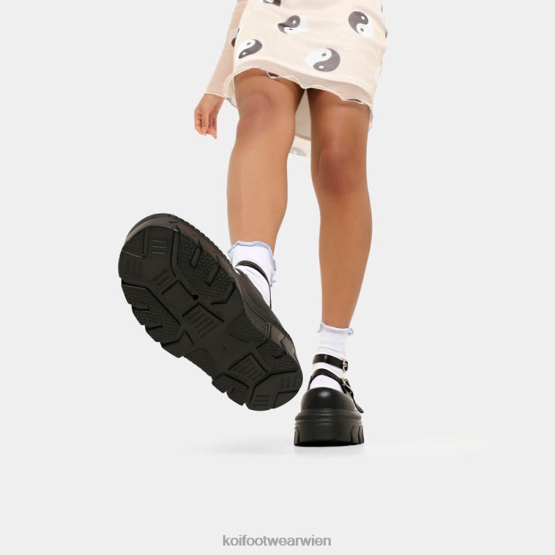 Schuh | Koi Footwear Schuhe zum Herzklopfen eines Kriegers B6R0455 Schwarz Frauen