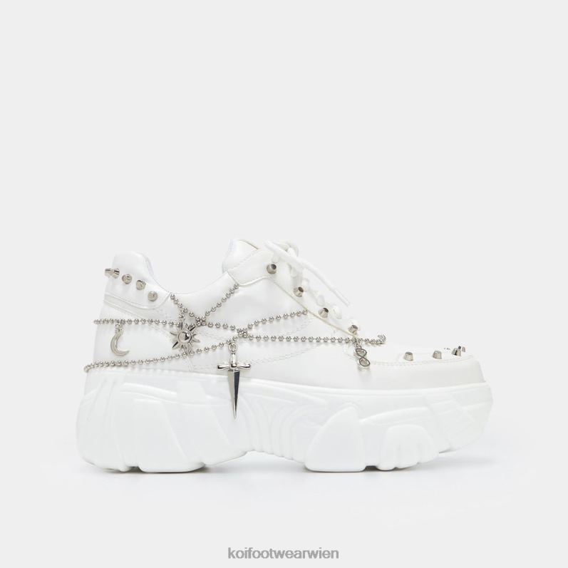 Trainer | Koi Footwear Jinx Mystic Charm-Trainer B6R04123 Weiß Frauen