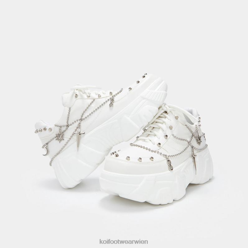 Trainer | Koi Footwear Jinx Mystic Charm-Trainer B6R04123 Weiß Frauen