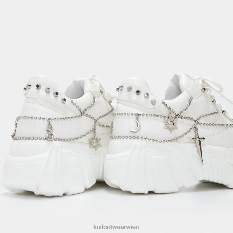 Trainer | Koi Footwear Jinx Mystic Charm-Trainer B6R04123 Weiß Frauen
