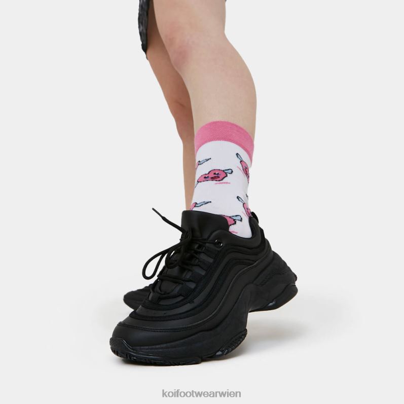 Trainer | Koi Footwear Lizzies v2 extra klobige Turnschuhe B6R04120 Schwarz Frauen