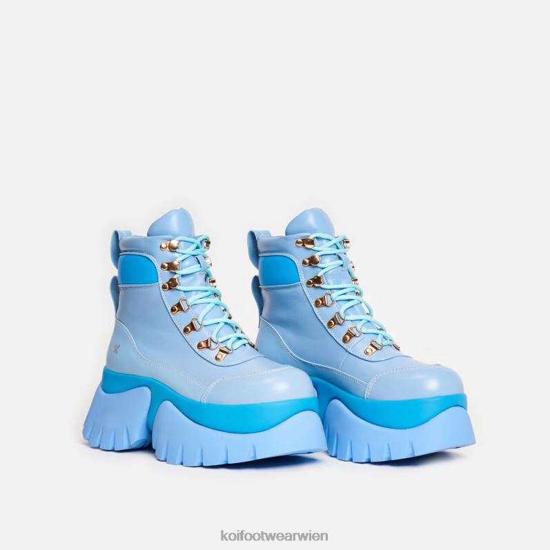 Boot | Koi Footwear Heulsuse Vilun Plateaustiefel B6R04106 Blau Frauen