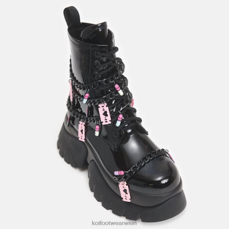 Boot | Koi Footwear Pillen und stille Tränke Vilun Stiefel B6R0498 Schwarz Frauen