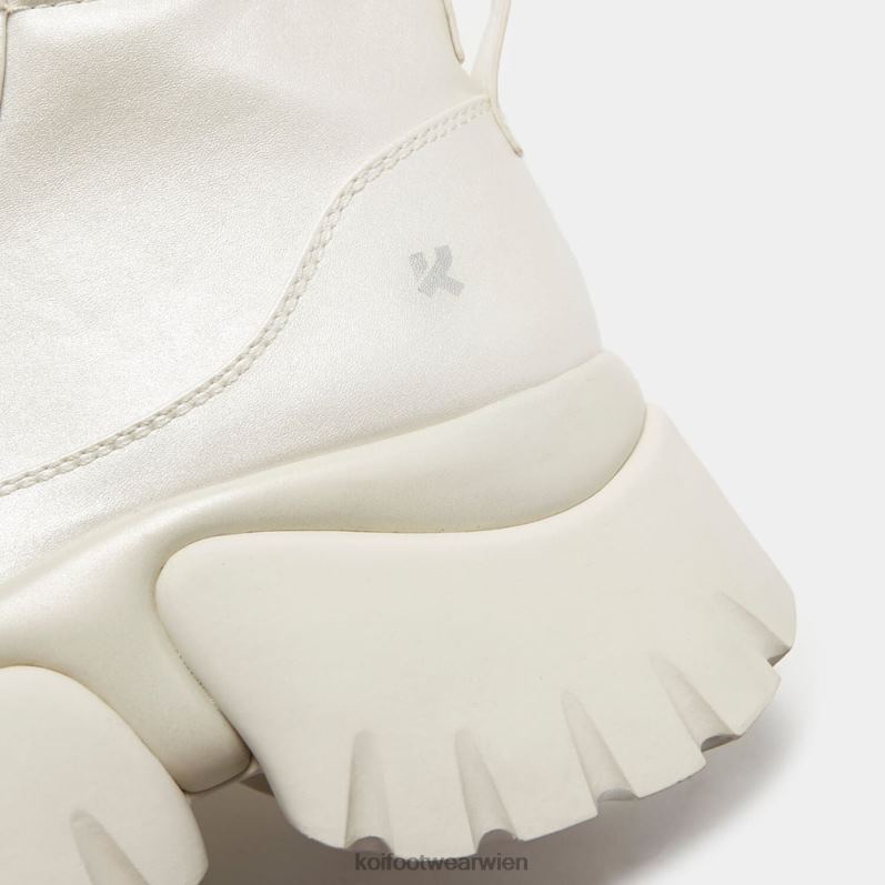 Boot | Koi Footwear klebrige Plateaustiefel B6R0478 Weiß Frauen