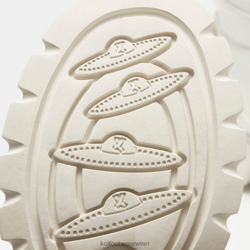 Boot | Koi Footwear klebrige Plateaustiefel B6R0478 Weiß Frauen