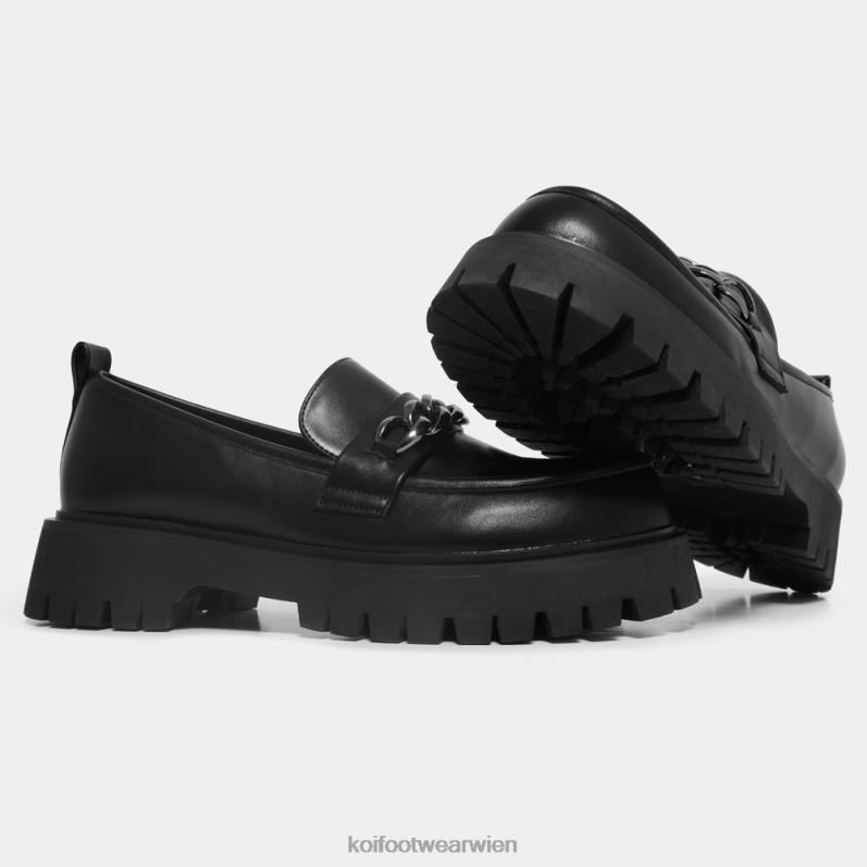 Slipper | Koi Footwear Shenron-Kettenloafer B6R04200 Schwarz Männer