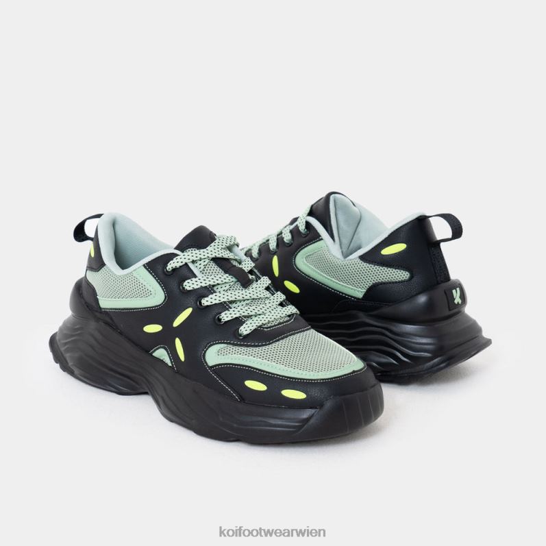 Trainer | Koi Footwear Acre Cities klobige Turnschuhe B6R04210 Grün Männer