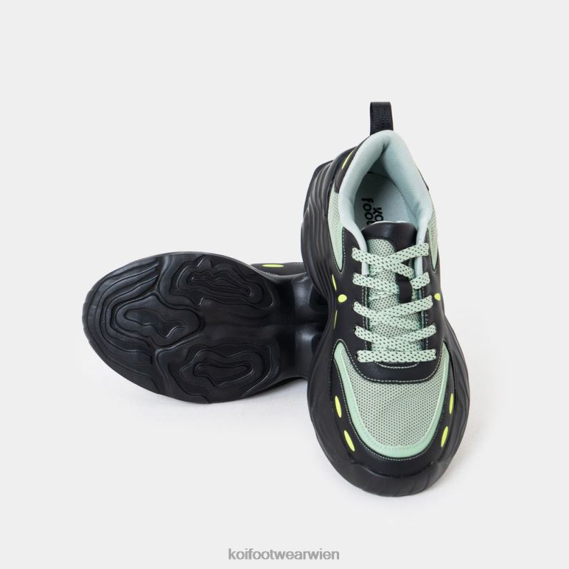 Trainer | Koi Footwear Acre Cities klobige Turnschuhe B6R04210 Grün Männer