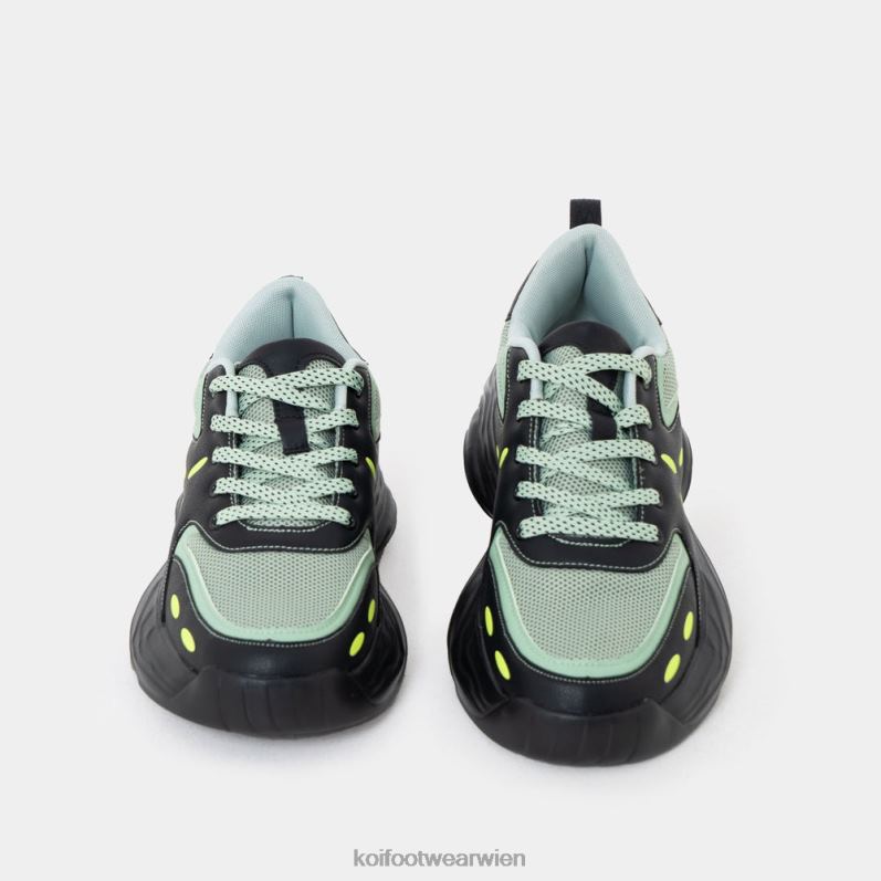 Trainer | Koi Footwear Acre Cities klobige Turnschuhe B6R04210 Grün Männer