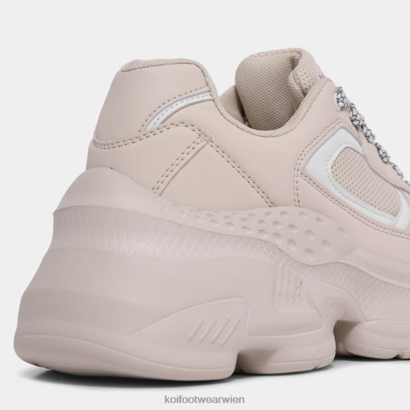 Trainer | Koi Footwear Atomic-Sneaker aus gebleichtem Sand B6R04212 Beige Männer