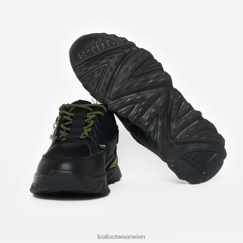 Trainer | Koi Footwear Die Rollers-Mikrofontrainer B6R04208 Schwarz Männer