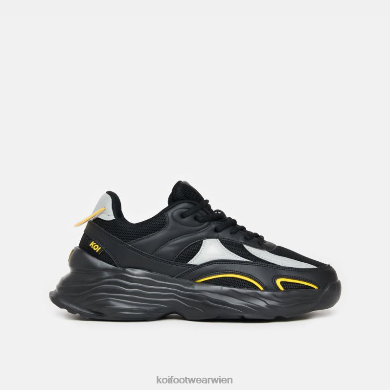 Trainer | Koi Footwear Dunkle Sneaker von Hidden Valley B6R04206 Schwarz Männer