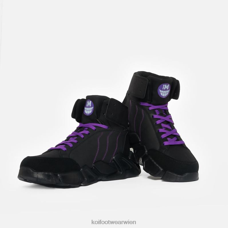 Trainer | Koi Footwear Heiße Stepper-Hi-Top-Turnschuhe B6R04207 Schwarz Männer
