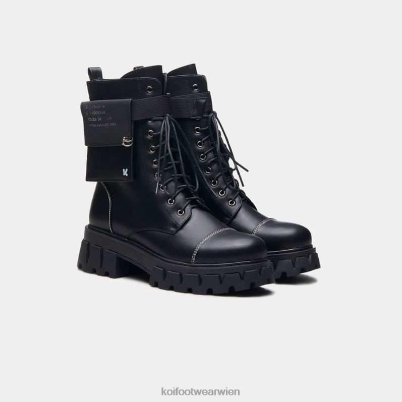 Boot | Koi Footwear Banshee Fallout Cyber-Stiefel B6R04180 Schwarz Männer