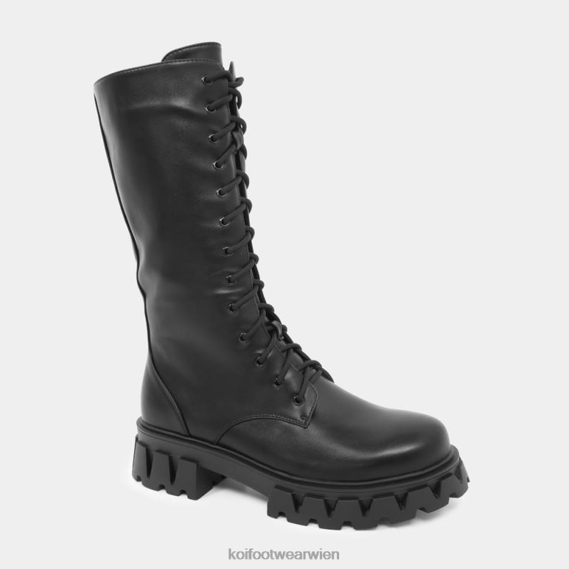 Boot | Koi Footwear Kniehohe Schnürstiefel „Trinity“. B6R04191 Schwarz Männer