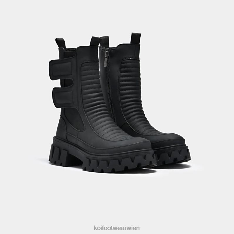 Boot | Koi Footwear Vader gepolsterte Croft-Stiefel B6R04181 Schwarz Männer