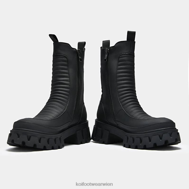 Boot | Koi Footwear Vader gepolsterte Croft-Stiefel B6R04181 Schwarz Männer