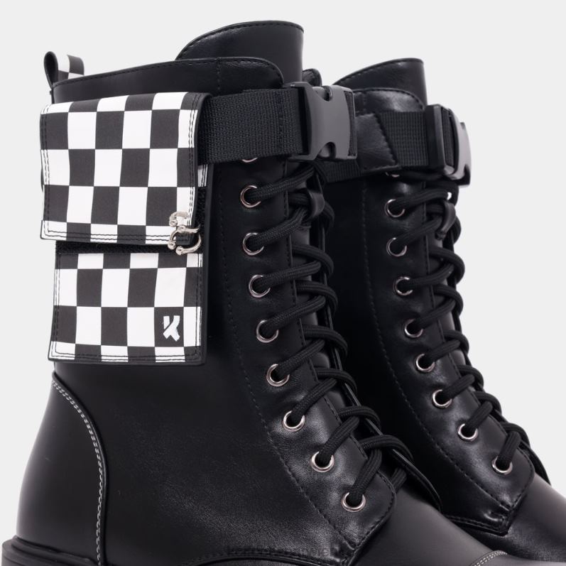 Boot | Koi Footwear aufgetankte Banshee-Kampfstiefel B6R04194 Schwarz Männer