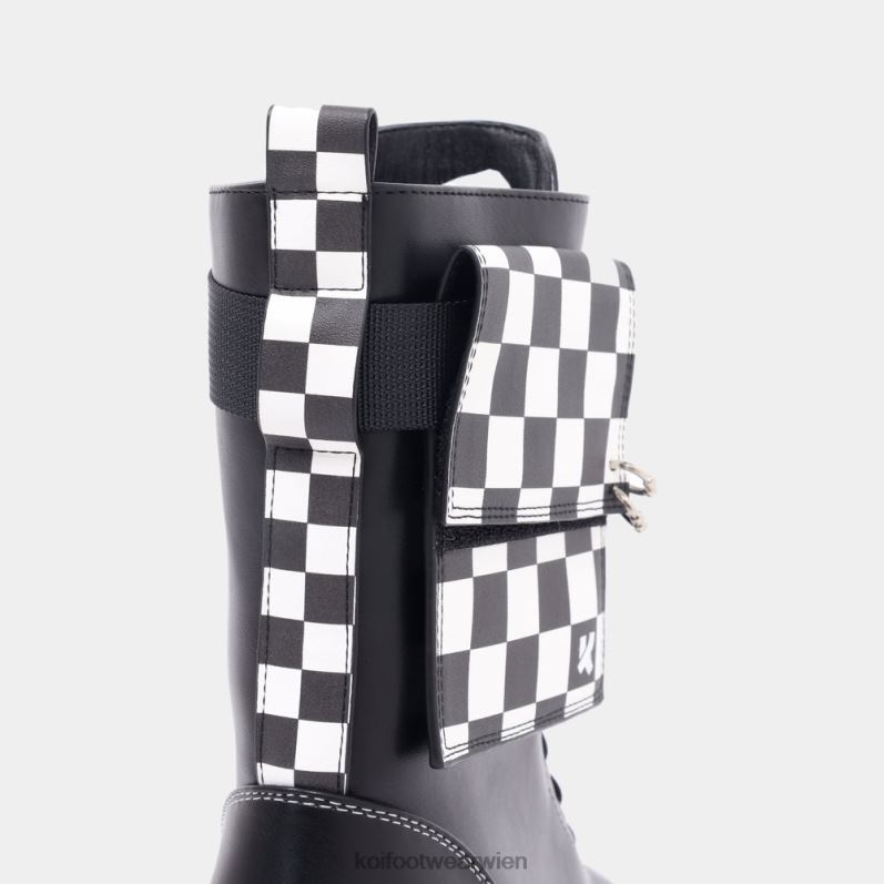 Boot | Koi Footwear aufgetankte Banshee-Kampfstiefel B6R04194 Schwarz Männer