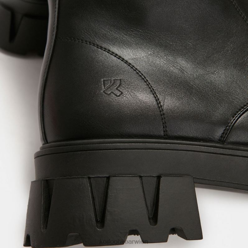 Boot | Koi Footwear gedämpfte Shadow-Schnürstiefel B6R04188 Schwarz Männer